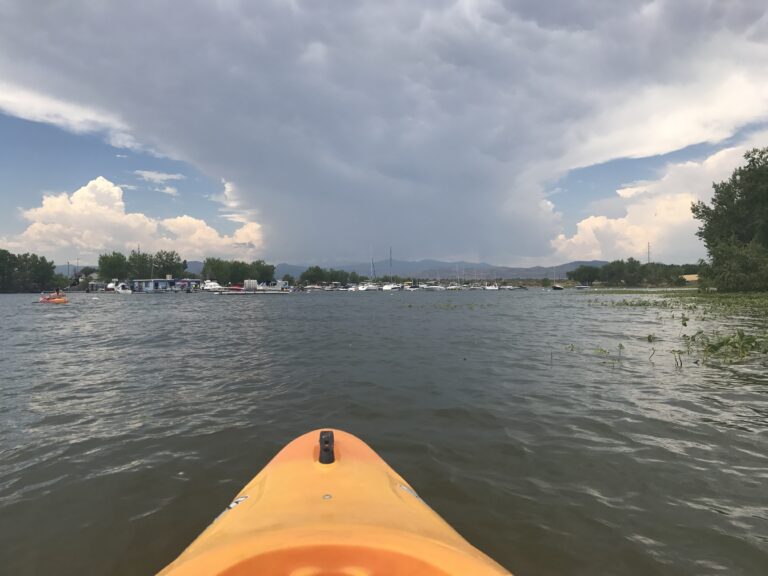 Boyd Lake Marina in Summer