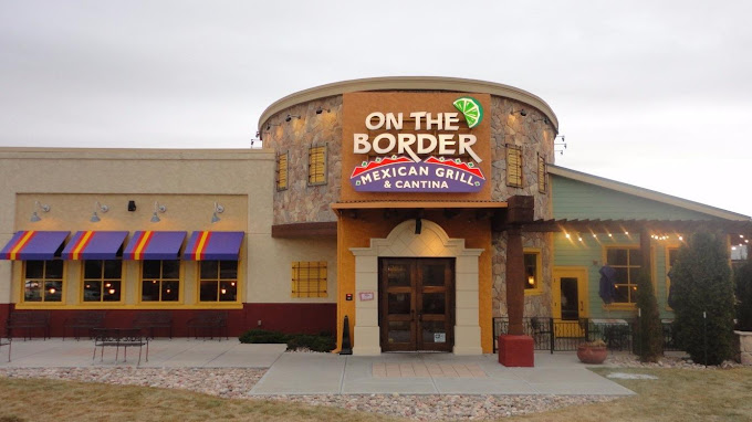 Outside of the On the Border restaurant