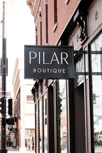 Pilar Boutique's front sign