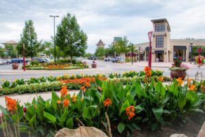 The outside of Promenade Shops at Centerra