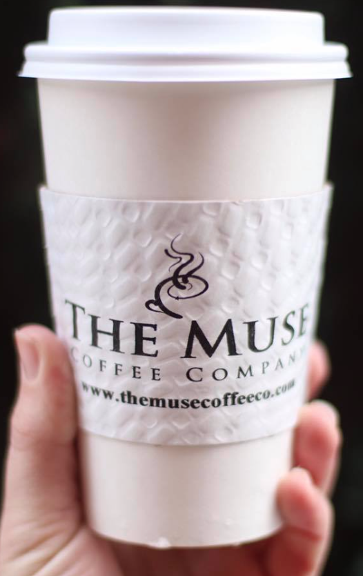 Coffee cup from The Muse