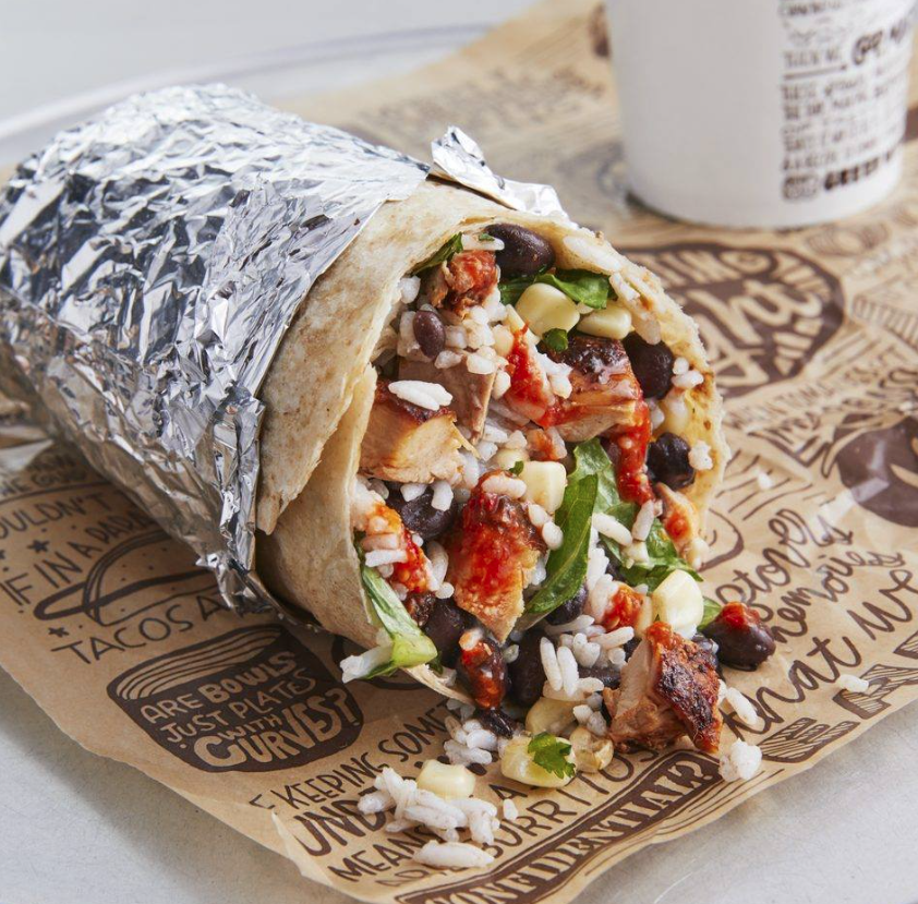 Burrito from Chipotle