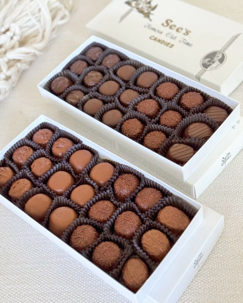 Chocolates from See's Candies