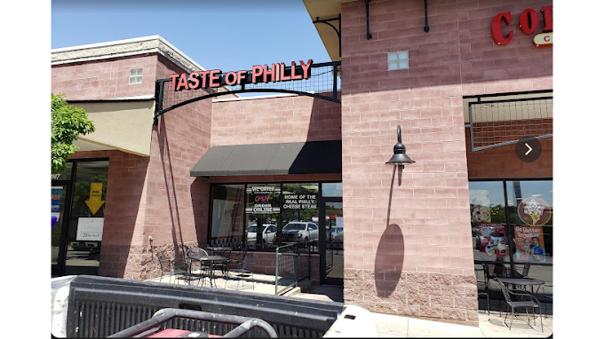 Outside entrance of Taste of Philly