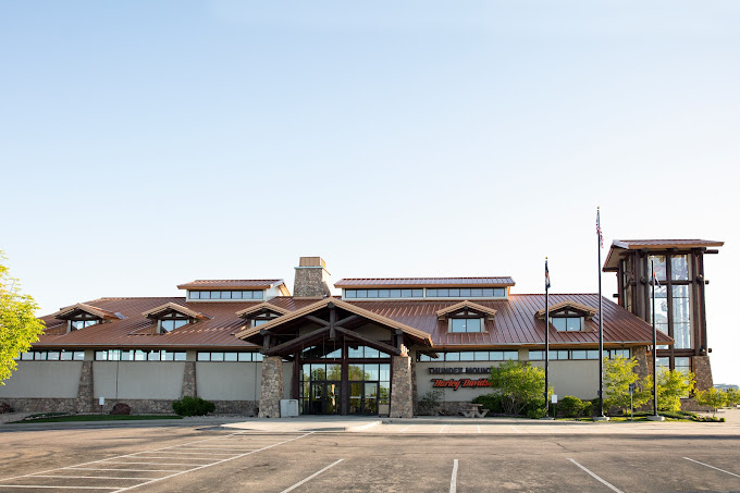 The outside of Thunder Mountain Harley-Davidson