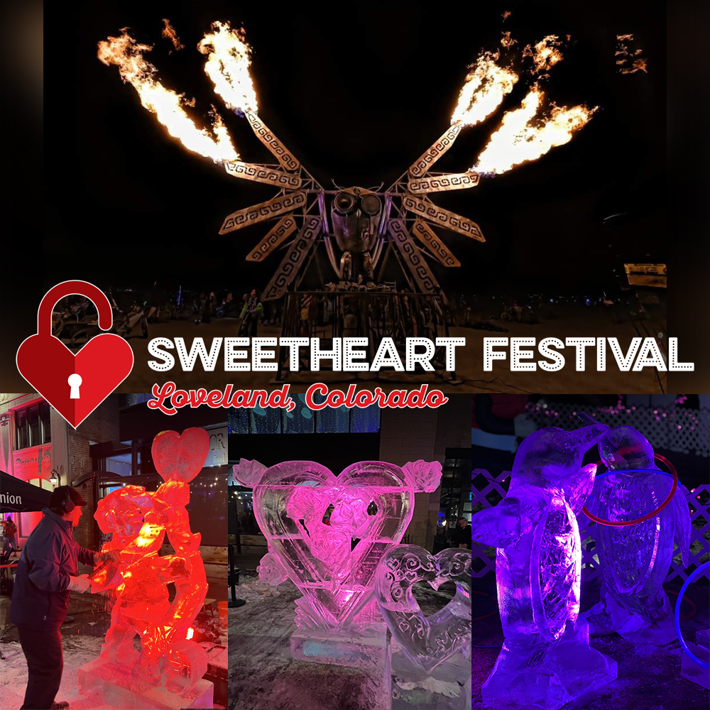 A Fiery Owl Joins Sweetheart Festival Visit Loveland, CO