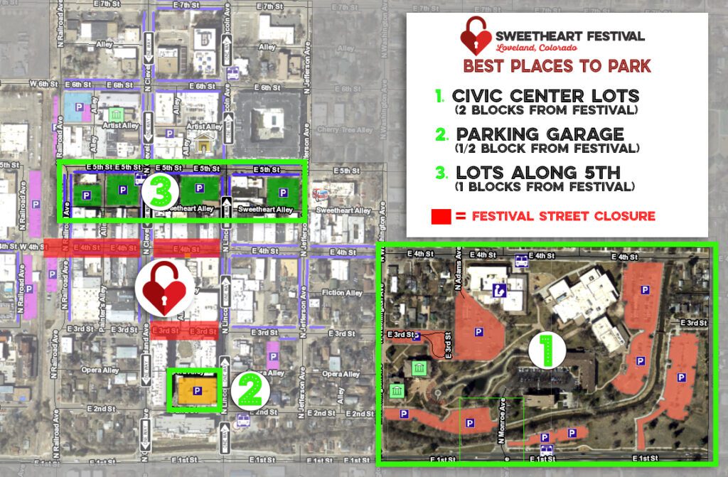 SHF Parking Map