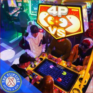 Arcade Players in the Flipside Loveland