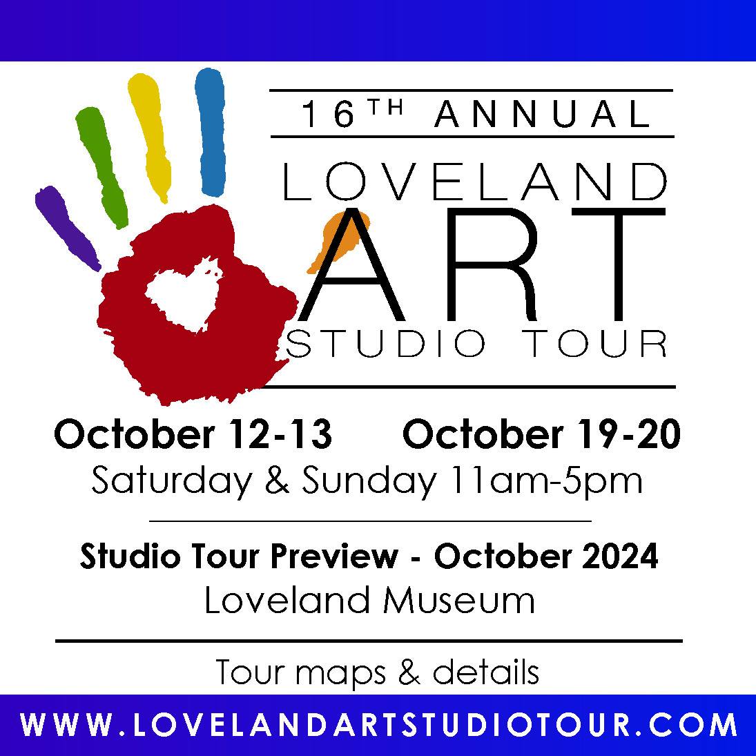 Loveland Art Studio Tour Graphic