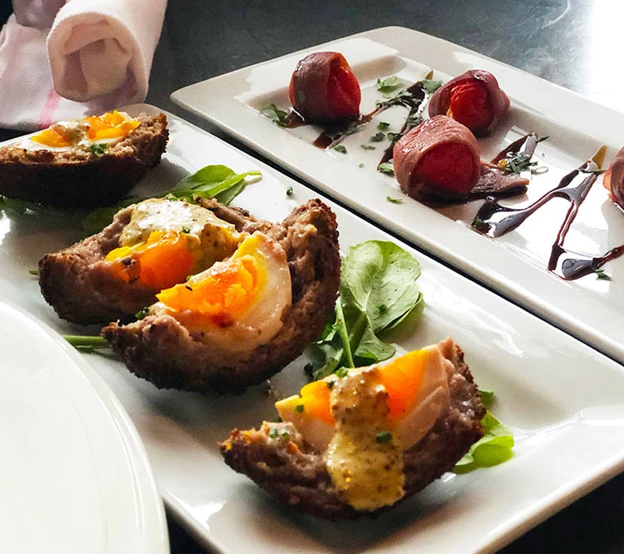 Appetizers at Door 222 in Loveland, Colorado