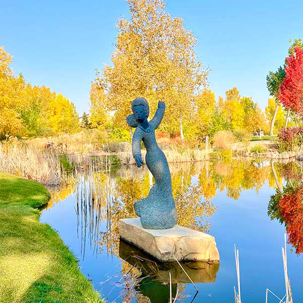 Sculpture at Chapungu in Loveland, Colorado