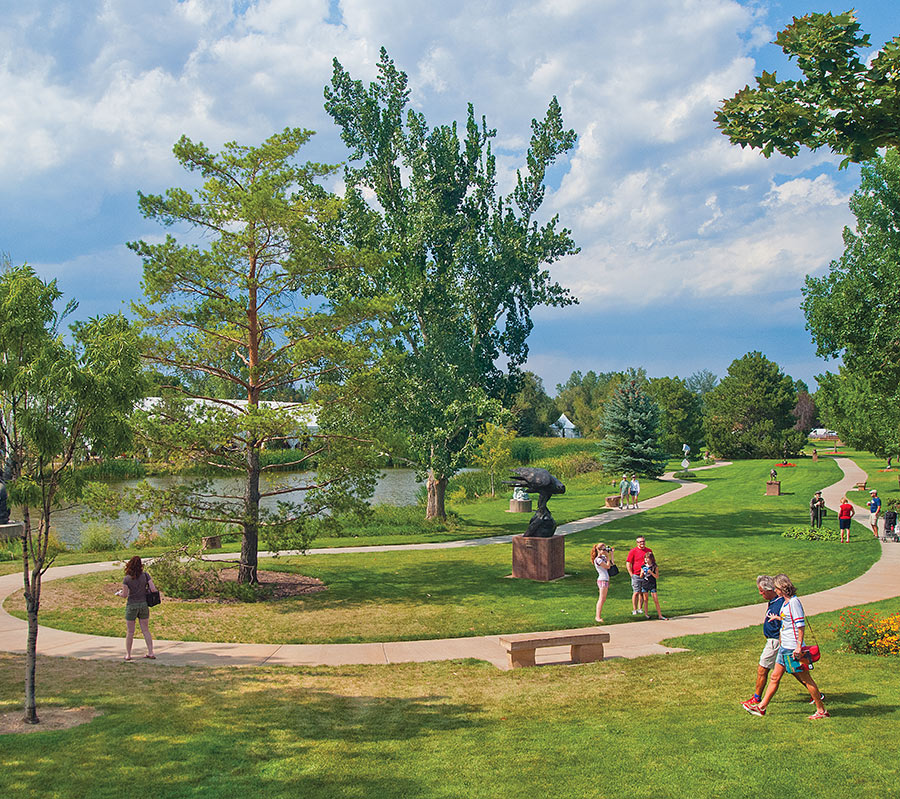 Benson Sculpture Garden in Loveland, Colorado