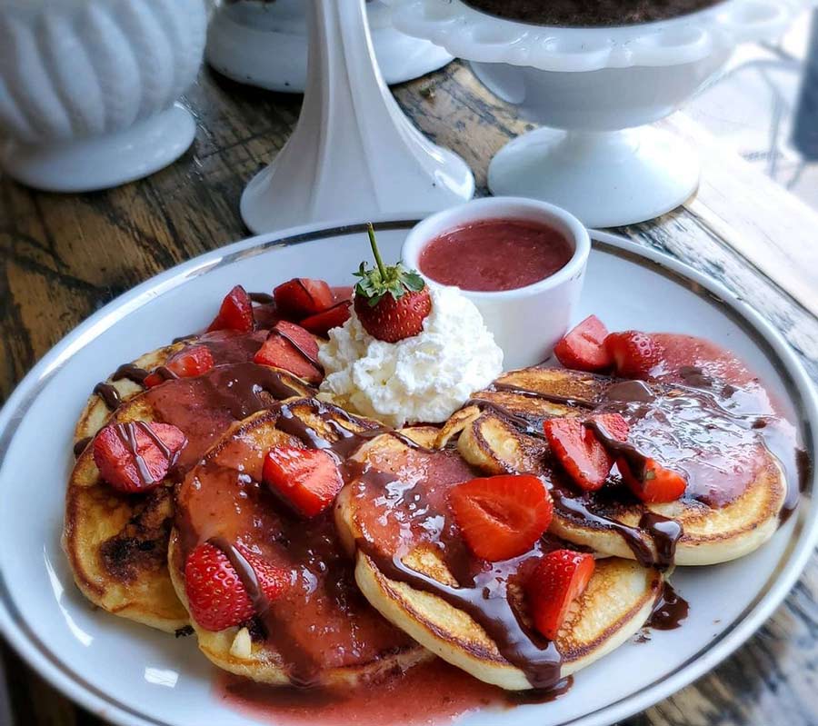 TasteLocal Strawberry Pancakes in Loveland, Colorado