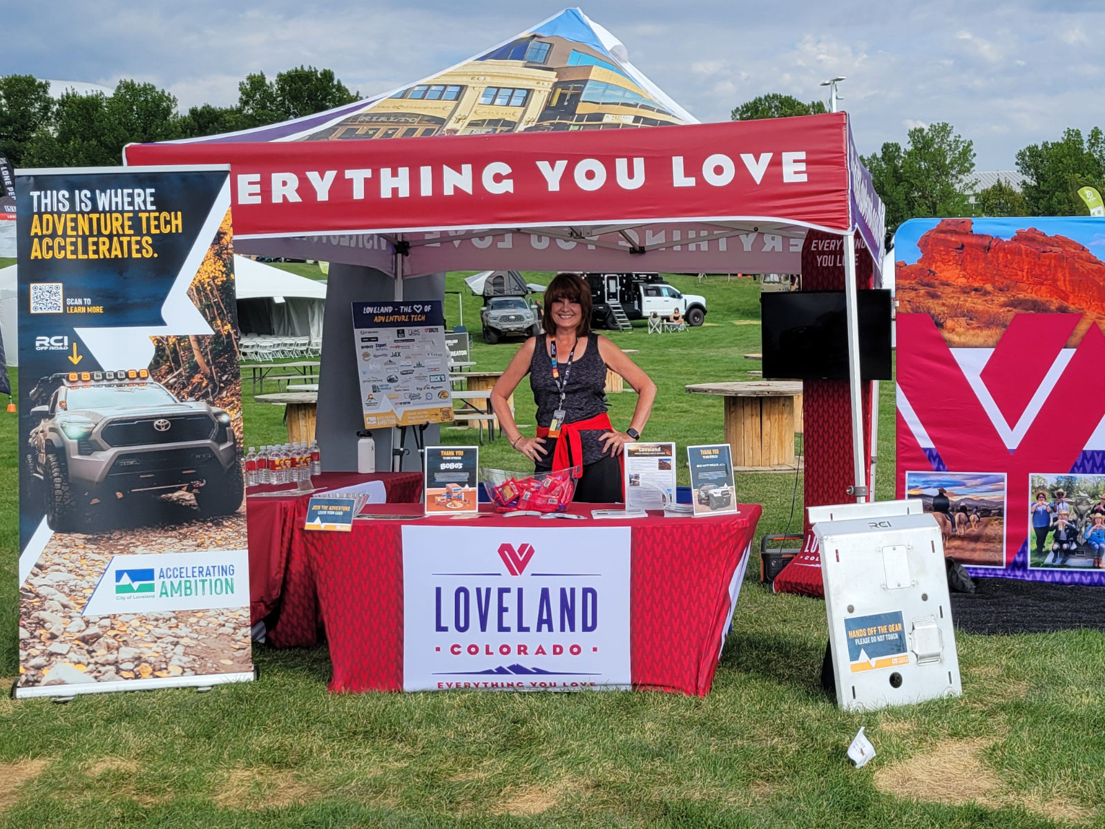 Visit Loveland Booth at Overland Expo