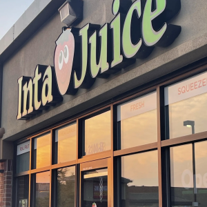 Inta Juice store front Loveland CO