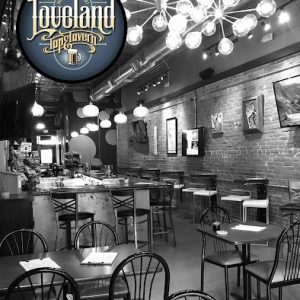 Dining area of Loveland Tap Tavern