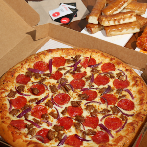 Pizza and wings from Pizza Hut