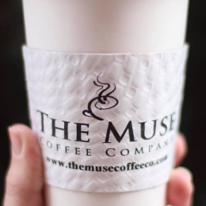 Coffee cup from The Muse