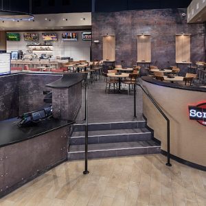 The dining area of Scripted Bar and Kitchen