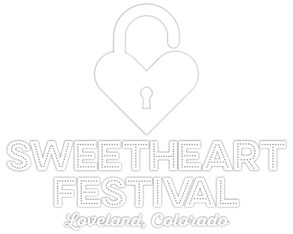 Sweetheart Festival Logo in White